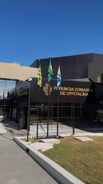 Fórum da Comarca de Cristalina pintado pela Edifica Pinturas